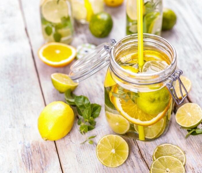 woda z cytryną
