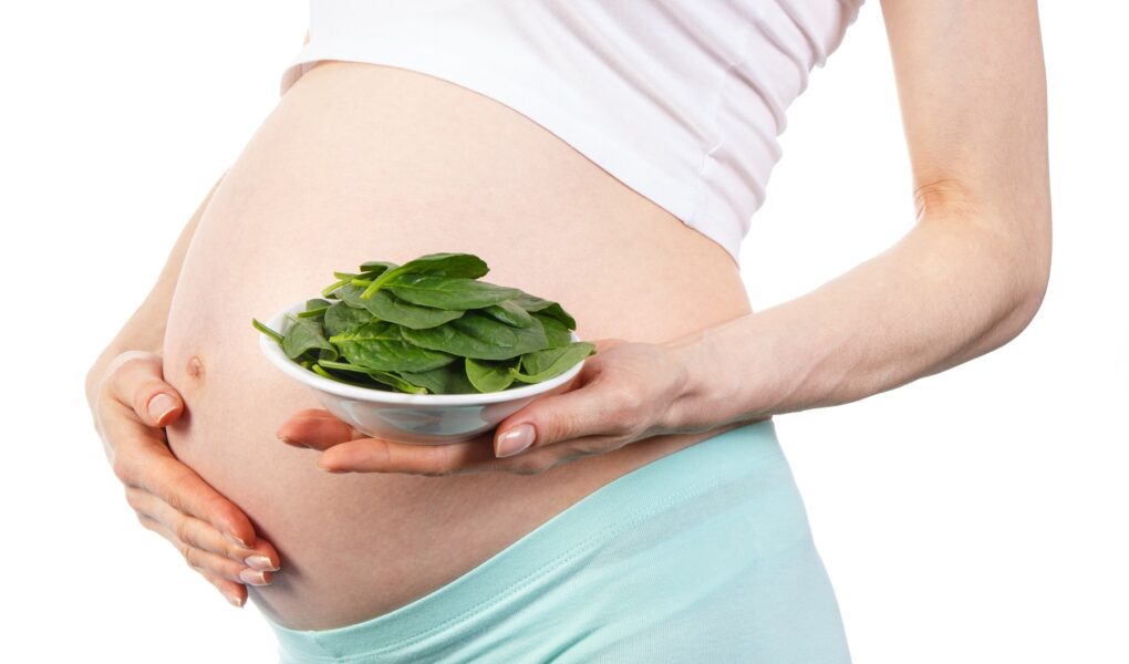 szpinak w ciąży