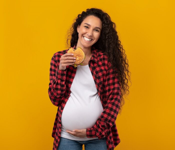fast foody w ciąży